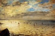 Eugene Delacroix The Sea from the Heights of Dieppe Sweden oil painting artist